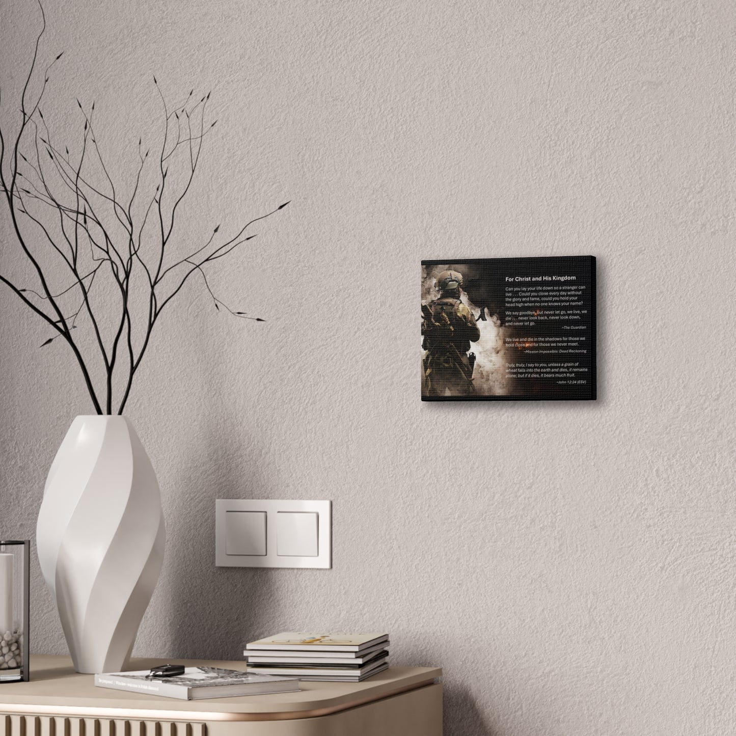 Canvas Stretched, 0.75"