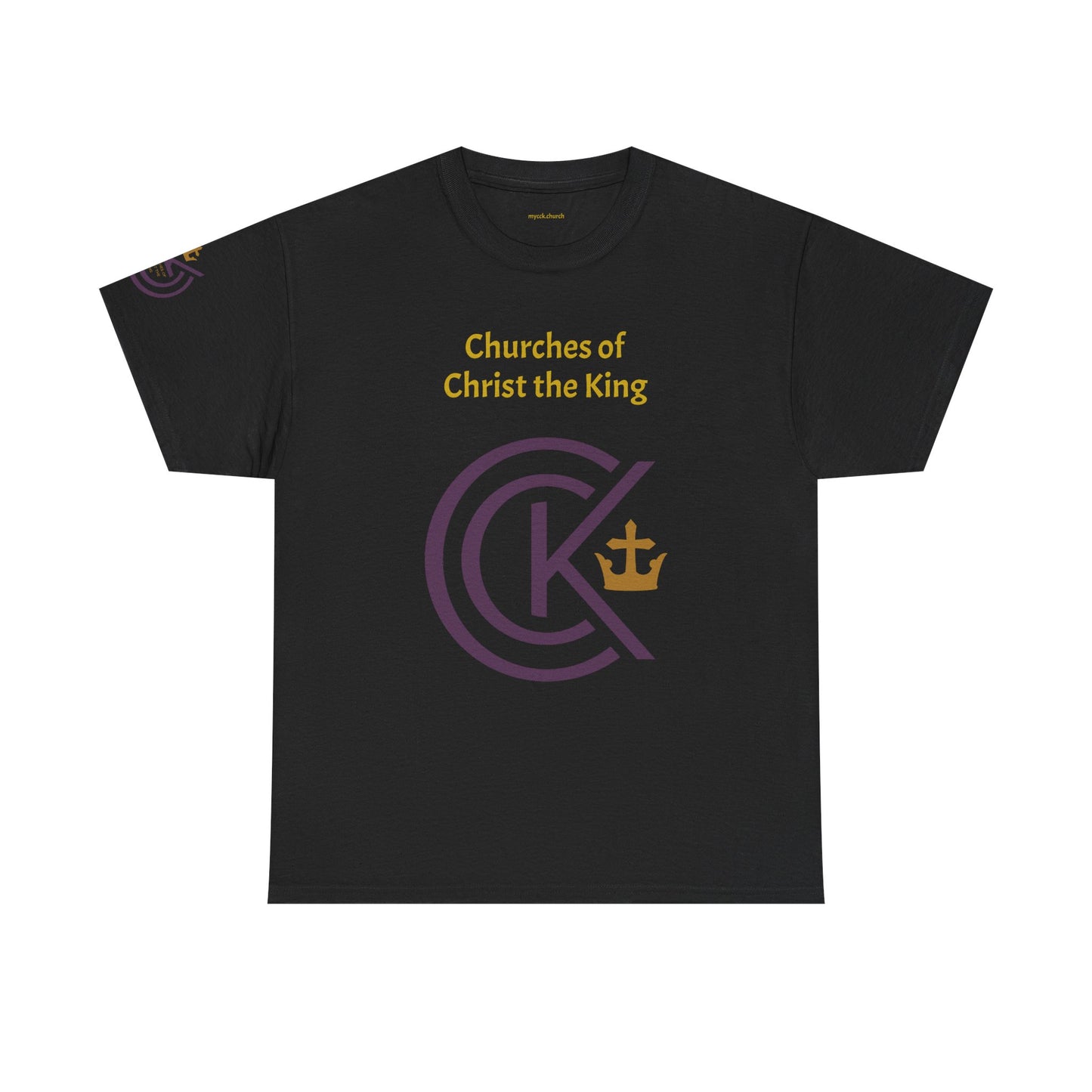 CCK, For Christ and His Kingdom (dark) Unisex Heavy Cotton Tee