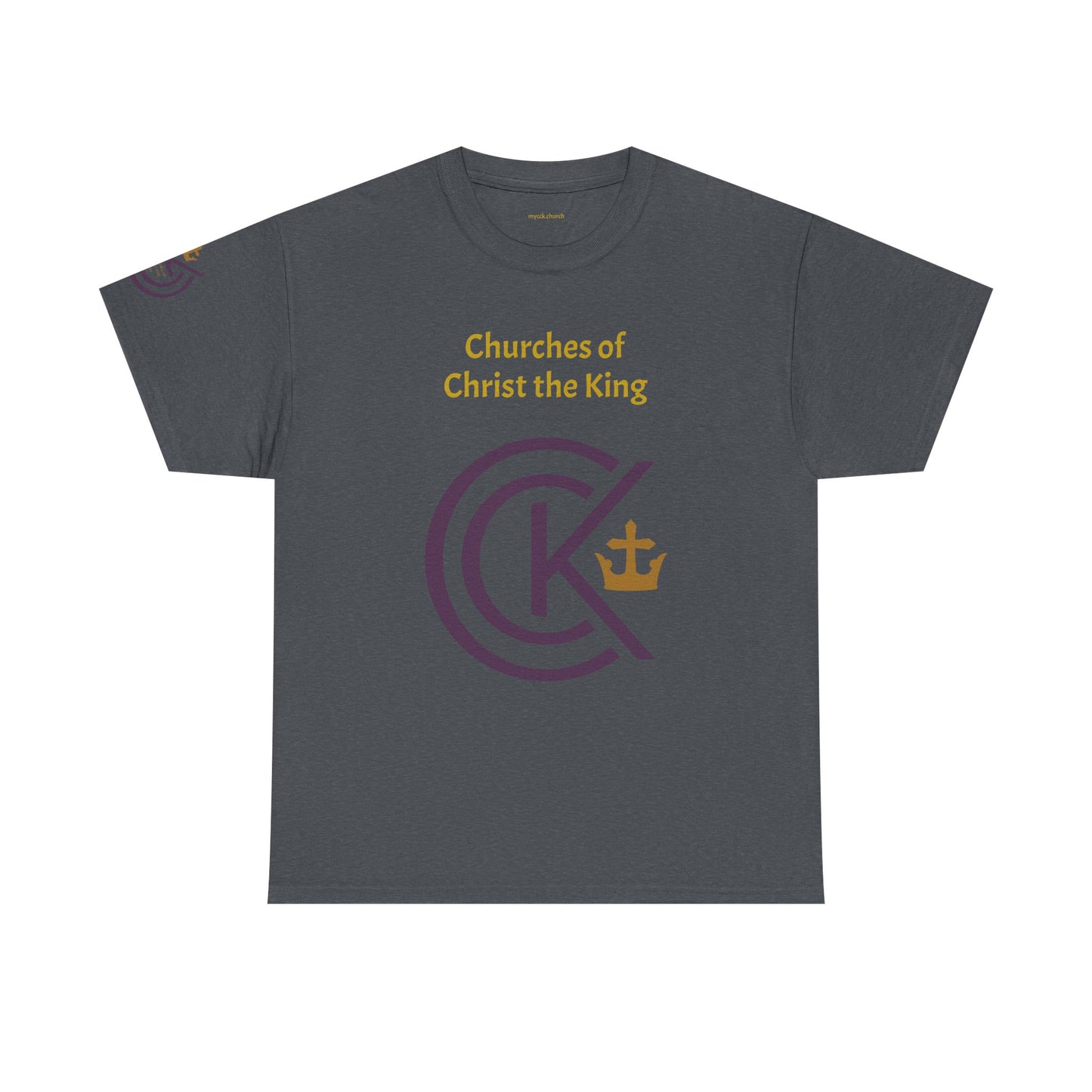 CCK, For Christ and His Kingdom (dark) Unisex Heavy Cotton Tee