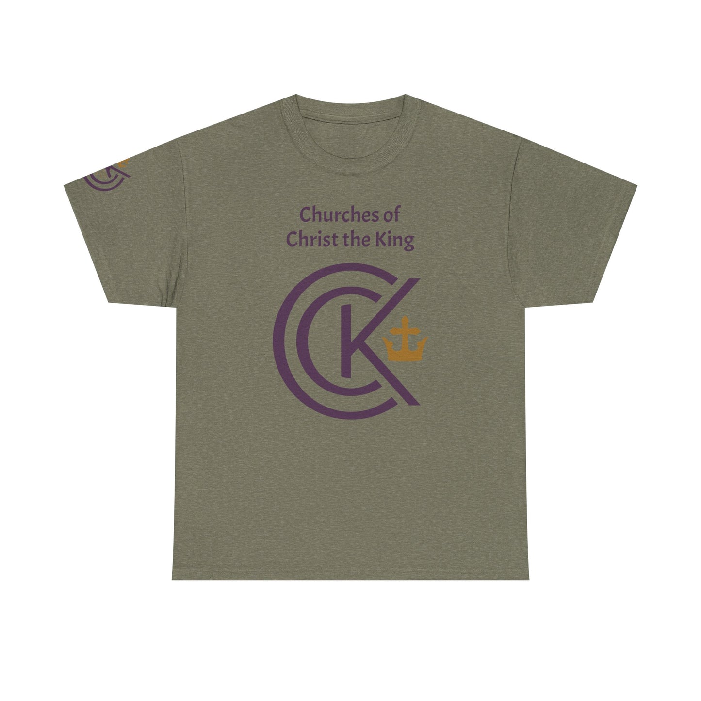 CCK, For Christ and His Kingdom (light) Unisex Heavy Cotton Tee