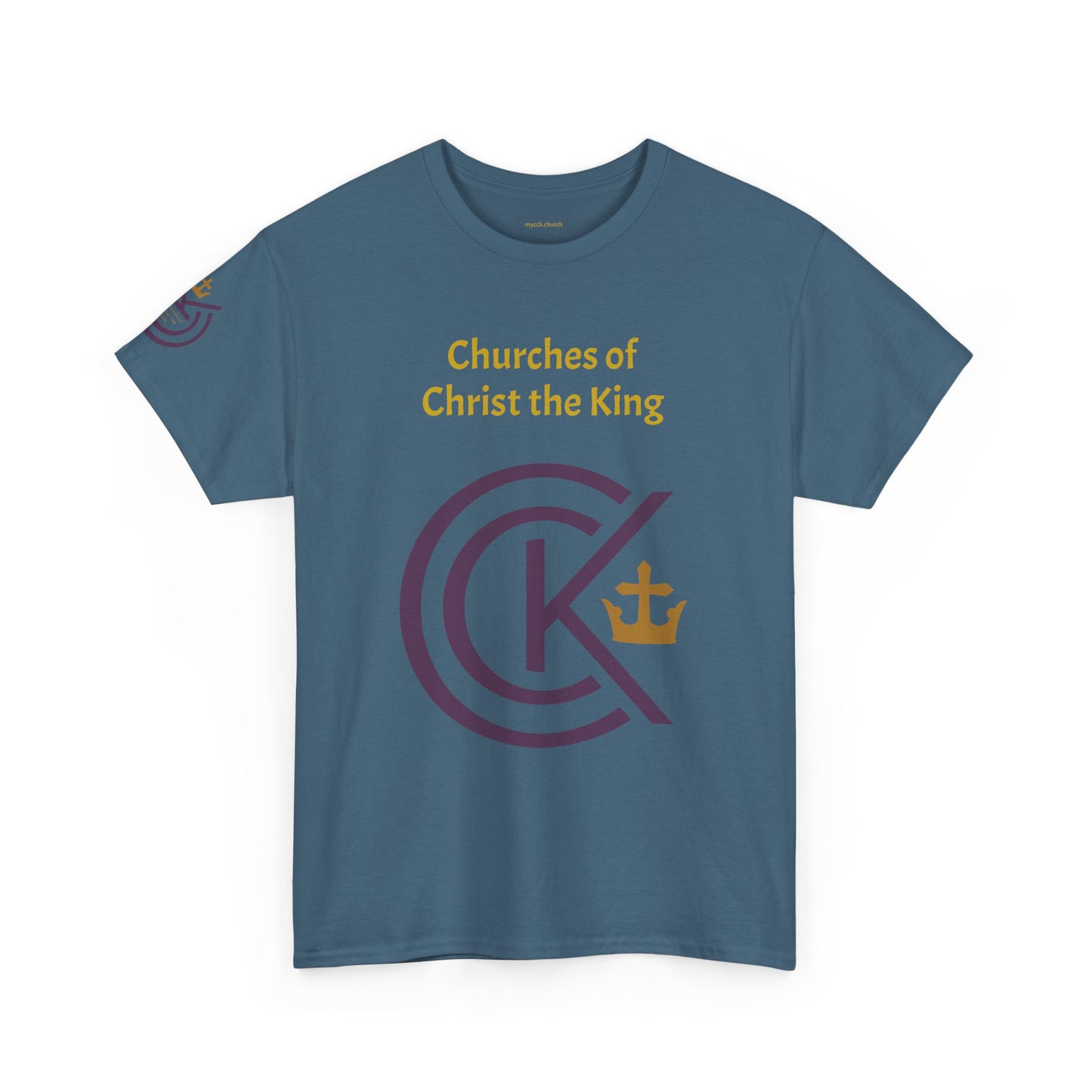 CCK, For Christ and His Kingdom (dark) Unisex Heavy Cotton Tee
