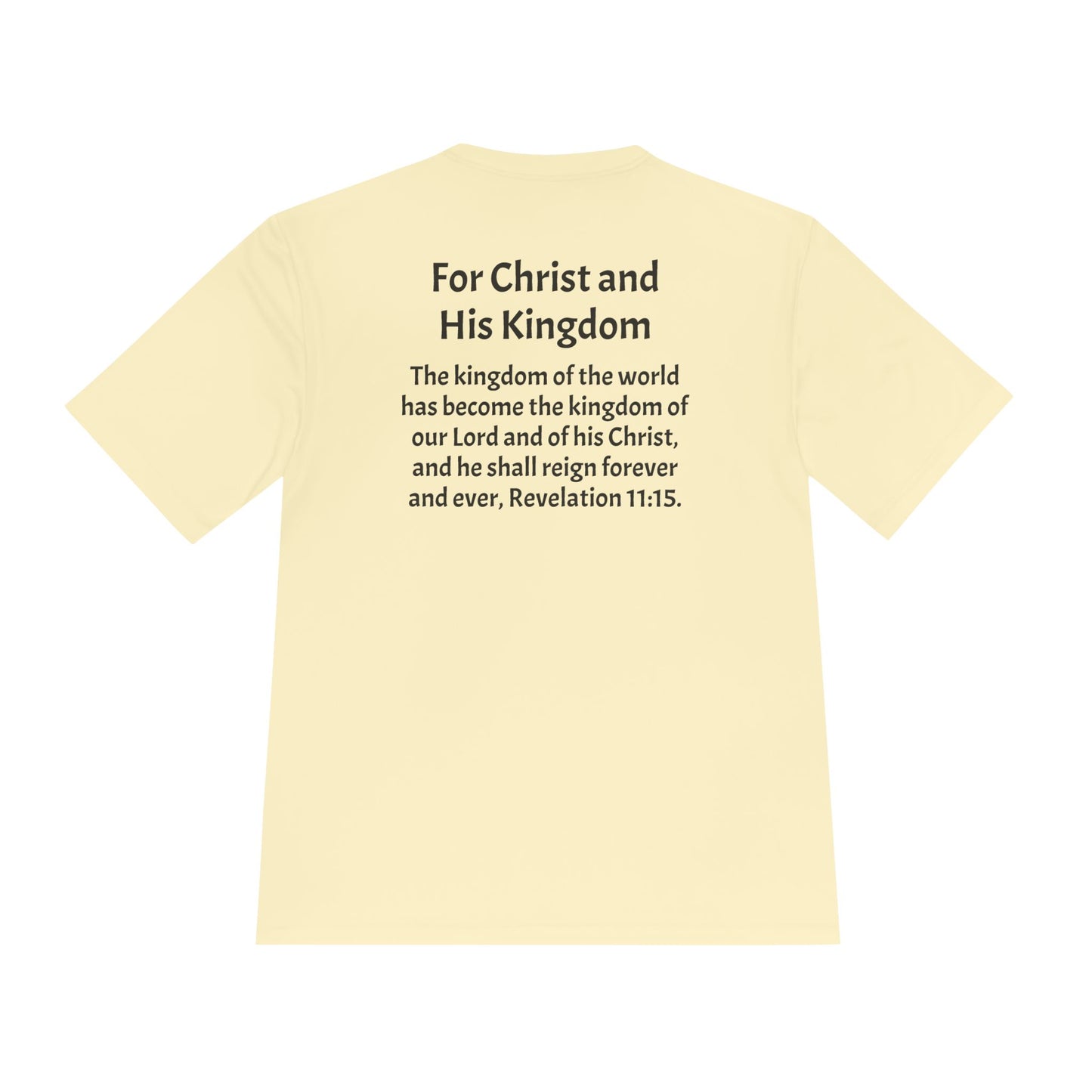 CCK Light Color Unisex Moisture Wicking Tee