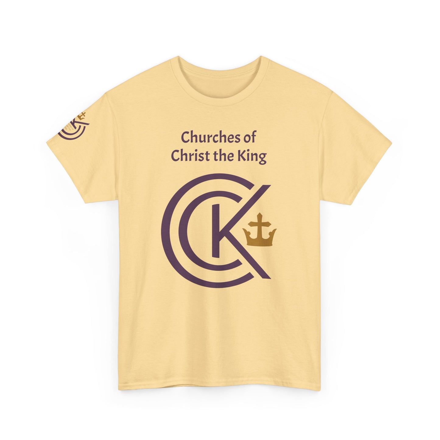 CCK, For Christ and His Kingdom (light) Unisex Heavy Cotton Tee