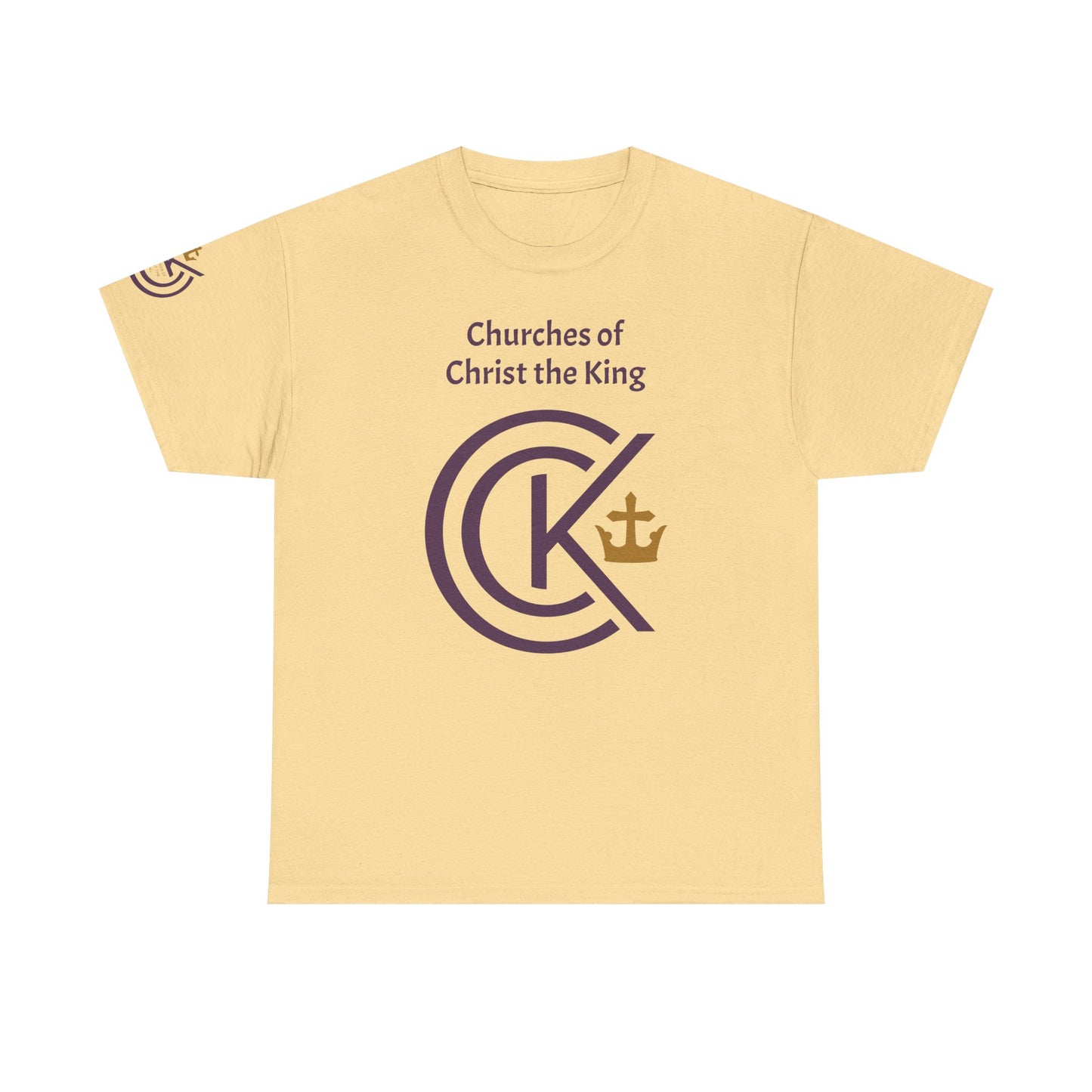 CCK, For Christ and His Kingdom (light) Unisex Heavy Cotton Tee