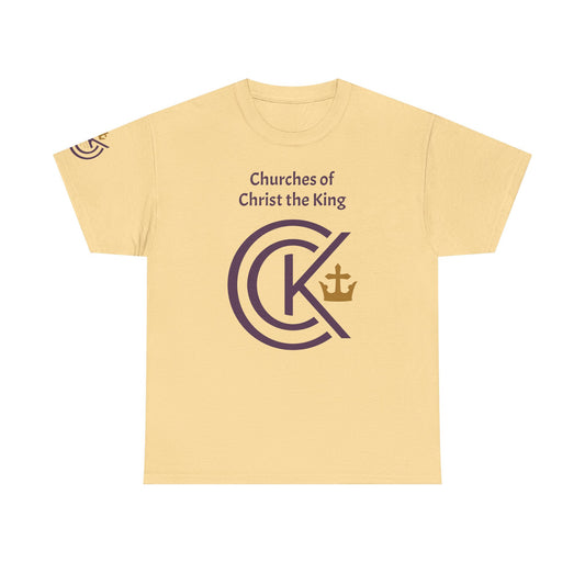 CCK, For Christ and His Kingdom (light) Unisex Heavy Cotton Tee