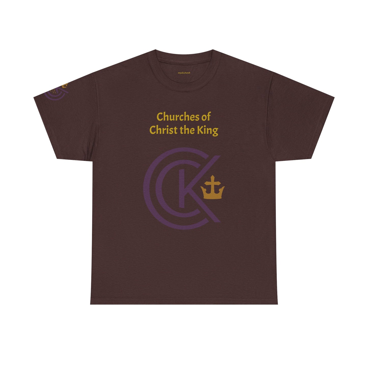 CCK, For Christ and His Kingdom (dark) Unisex Heavy Cotton Tee