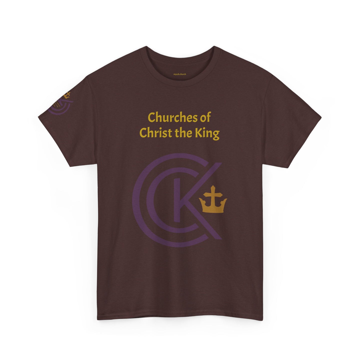 CCK, For Christ and His Kingdom (dark) Unisex Heavy Cotton Tee