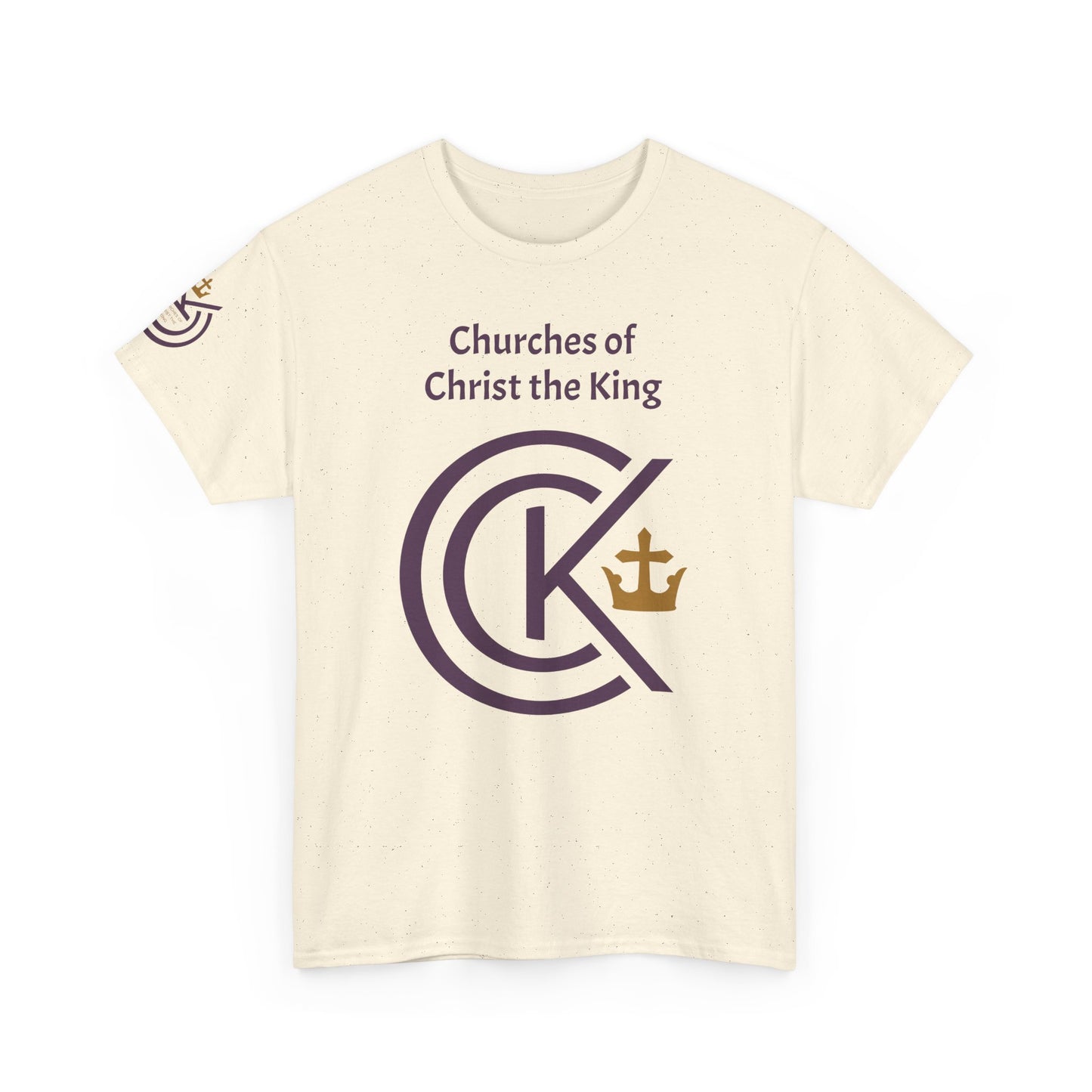 CCK, For Christ and His Kingdom (light) Unisex Heavy Cotton Tee