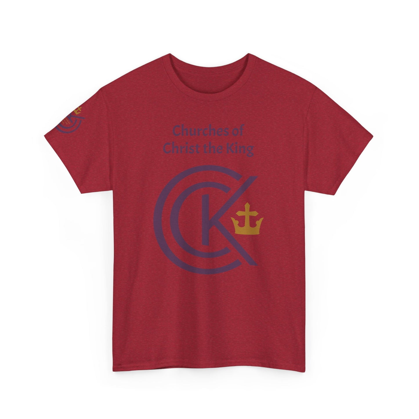 CCK, For Christ and His Kingdom (light) Unisex Heavy Cotton Tee