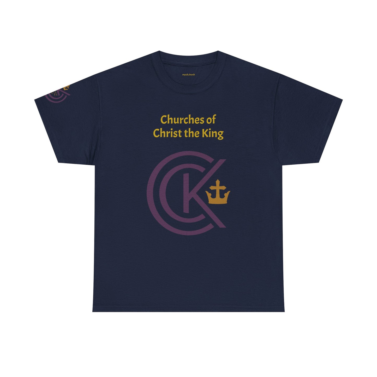 CCK, For Christ and His Kingdom (dark) Unisex Heavy Cotton Tee