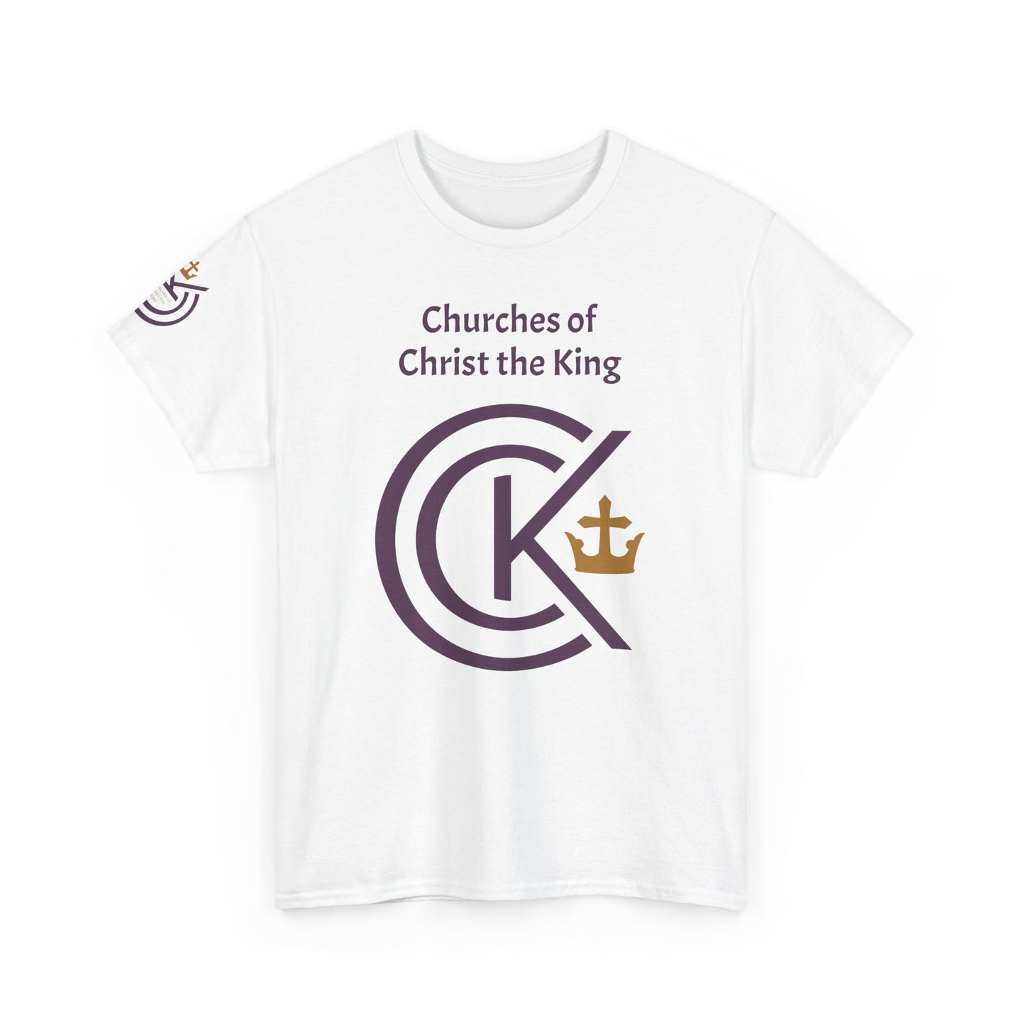 CCK, For Christ and His Kingdom (light) Unisex Heavy Cotton Tee