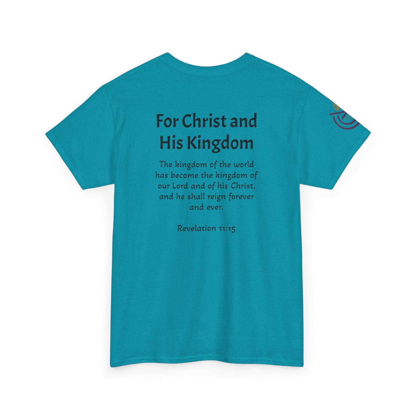 CCK, For Christ and His Kingdom (light) Unisex Heavy Cotton Tee