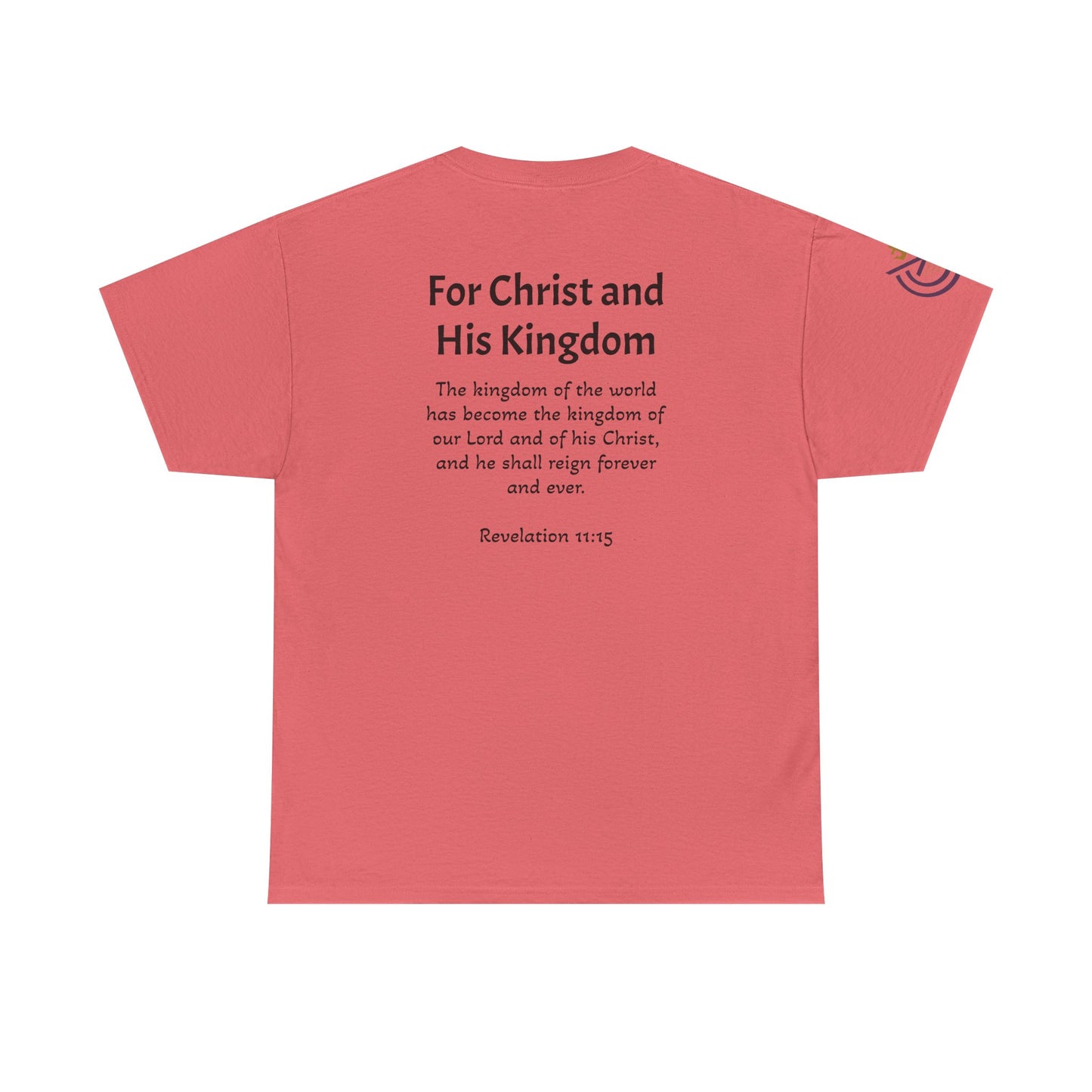 CCK, For Christ and His Kingdom (light) Unisex Heavy Cotton Tee