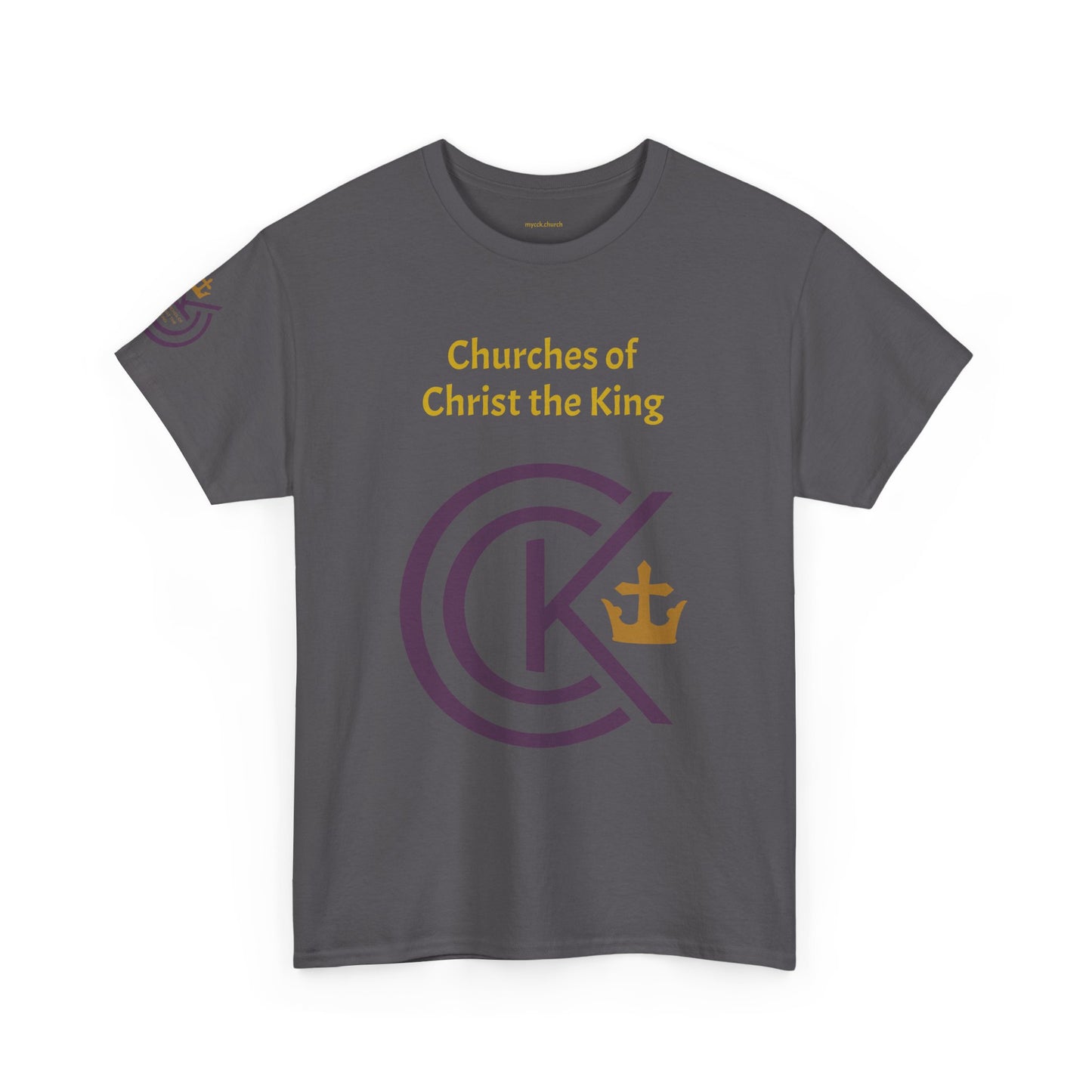 CCK, For Christ and His Kingdom (dark) Unisex Heavy Cotton Tee