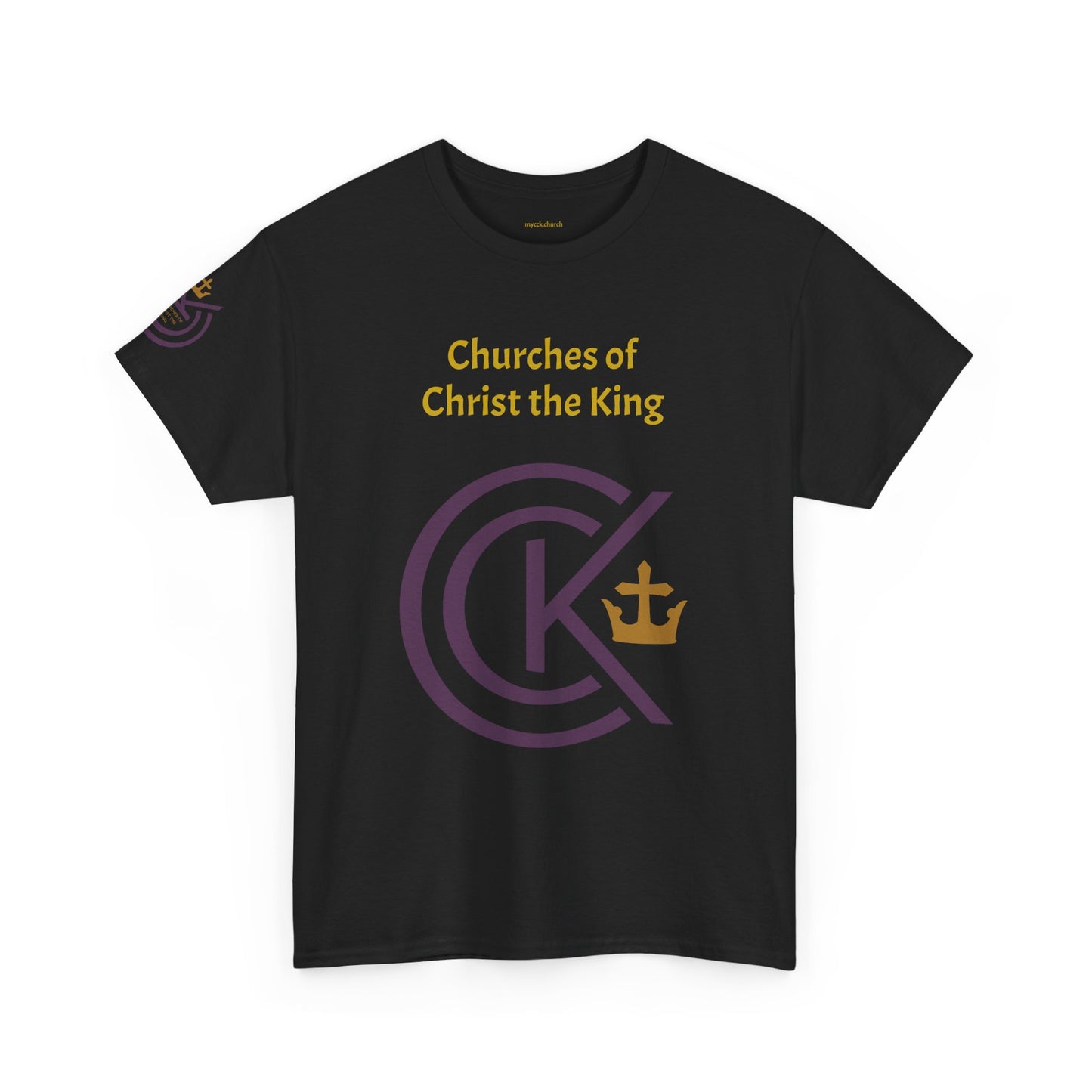 CCK, For Christ and His Kingdom (dark) Unisex Heavy Cotton Tee