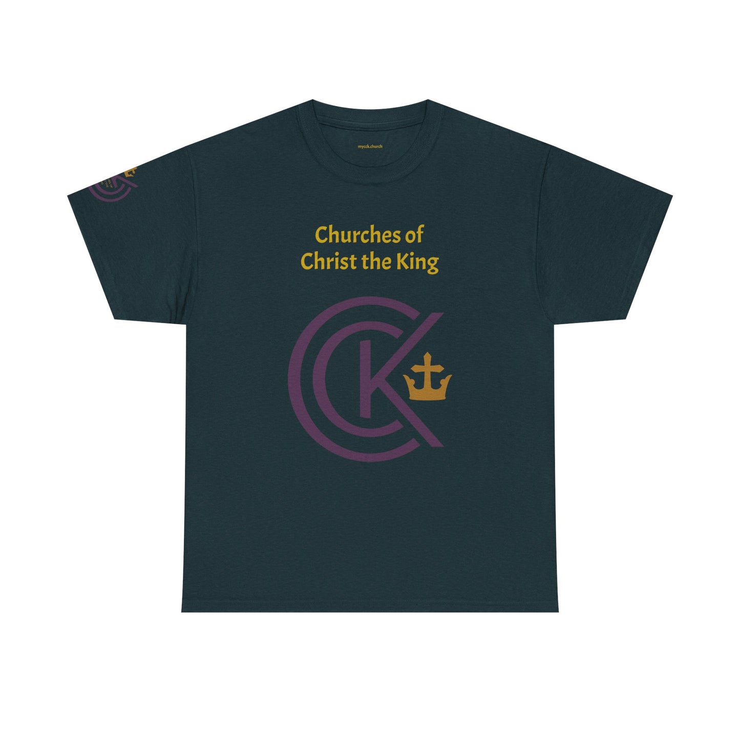 CCK, For Christ and His Kingdom (dark) Unisex Heavy Cotton Tee