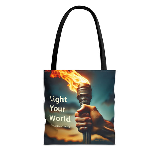 Light Your World Tote Bag