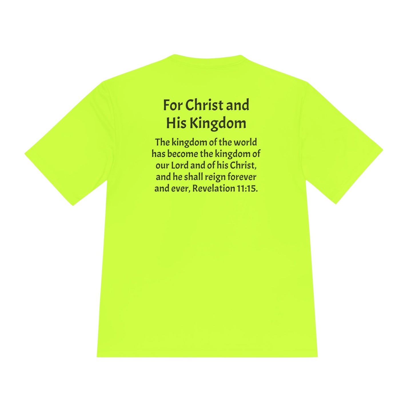 CCK Light Color Unisex Moisture Wicking Tee