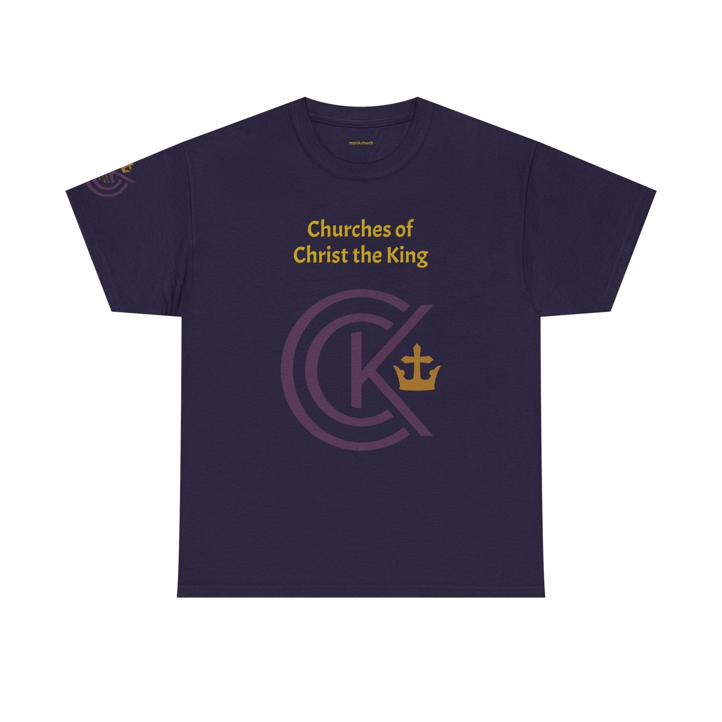 CCK, For Christ and His Kingdom (dark) Unisex Heavy Cotton Tee