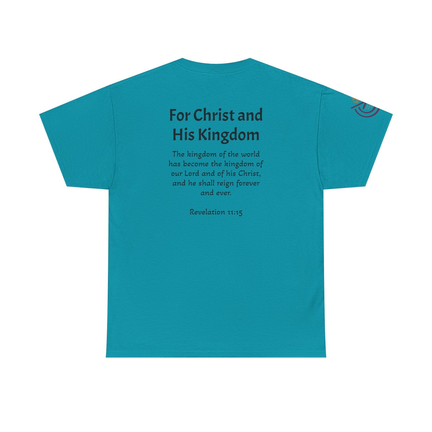 CCK, For Christ and His Kingdom (light) Unisex Heavy Cotton Tee