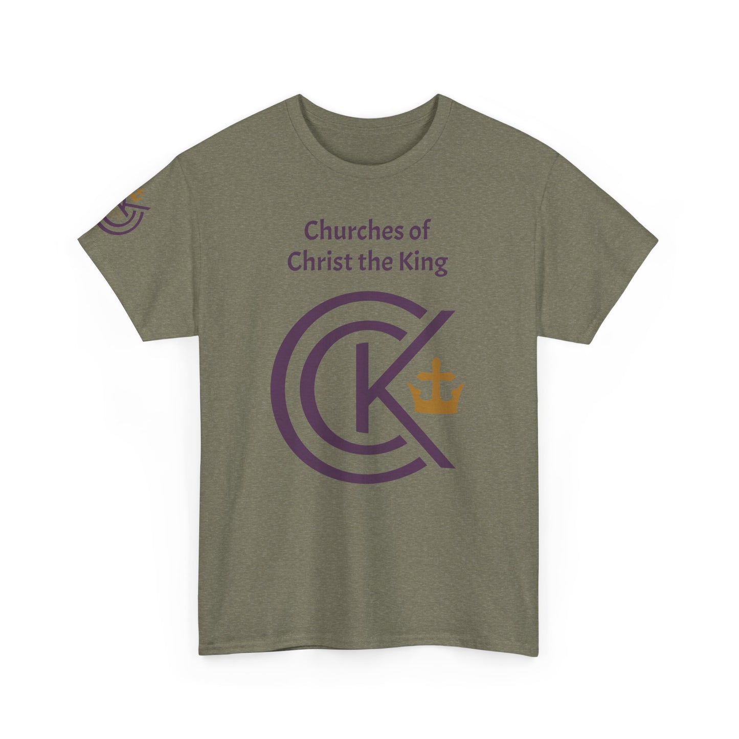 CCK, For Christ and His Kingdom (light) Unisex Heavy Cotton Tee